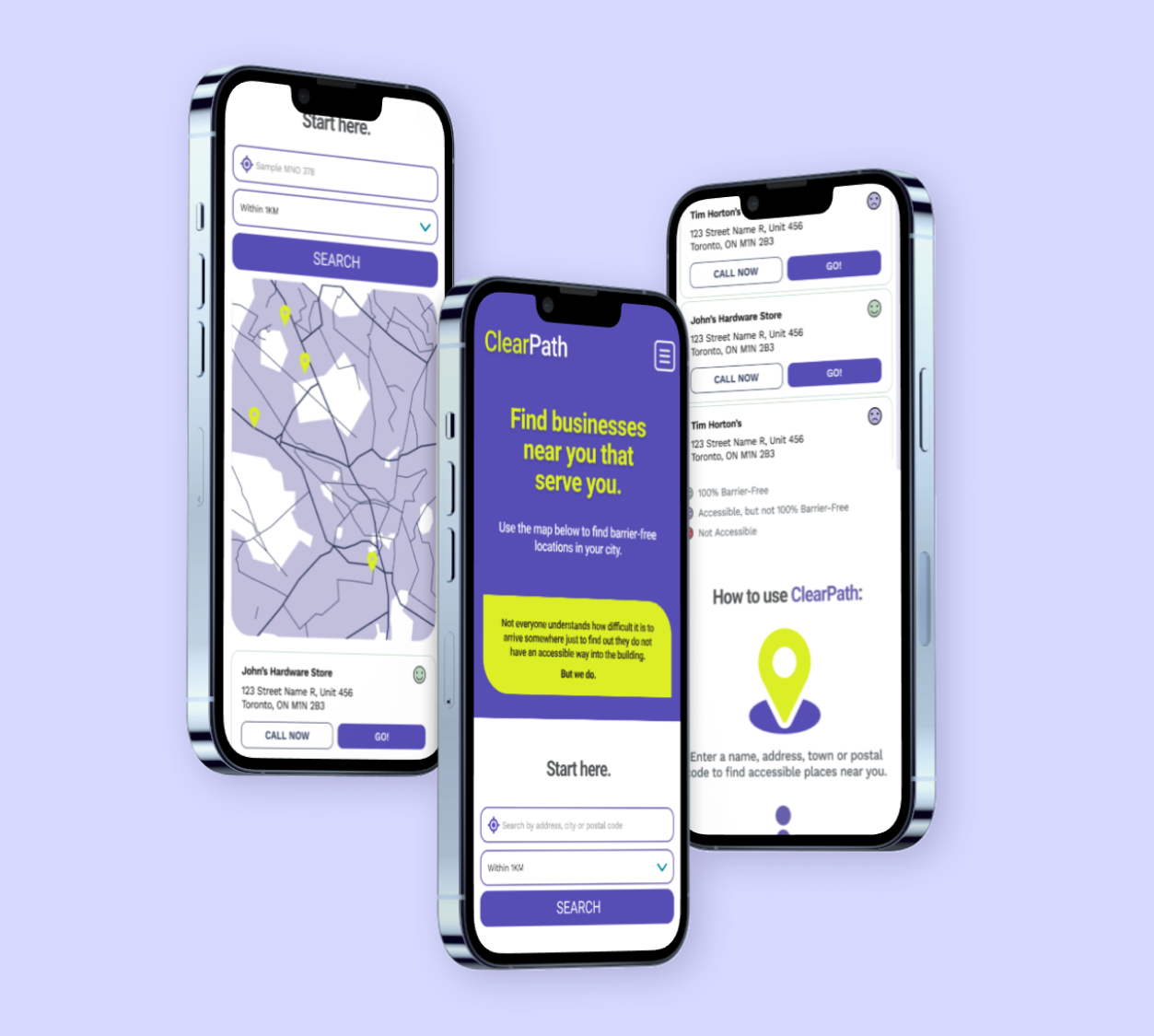 ClearPath: Accessibility App Concept Image